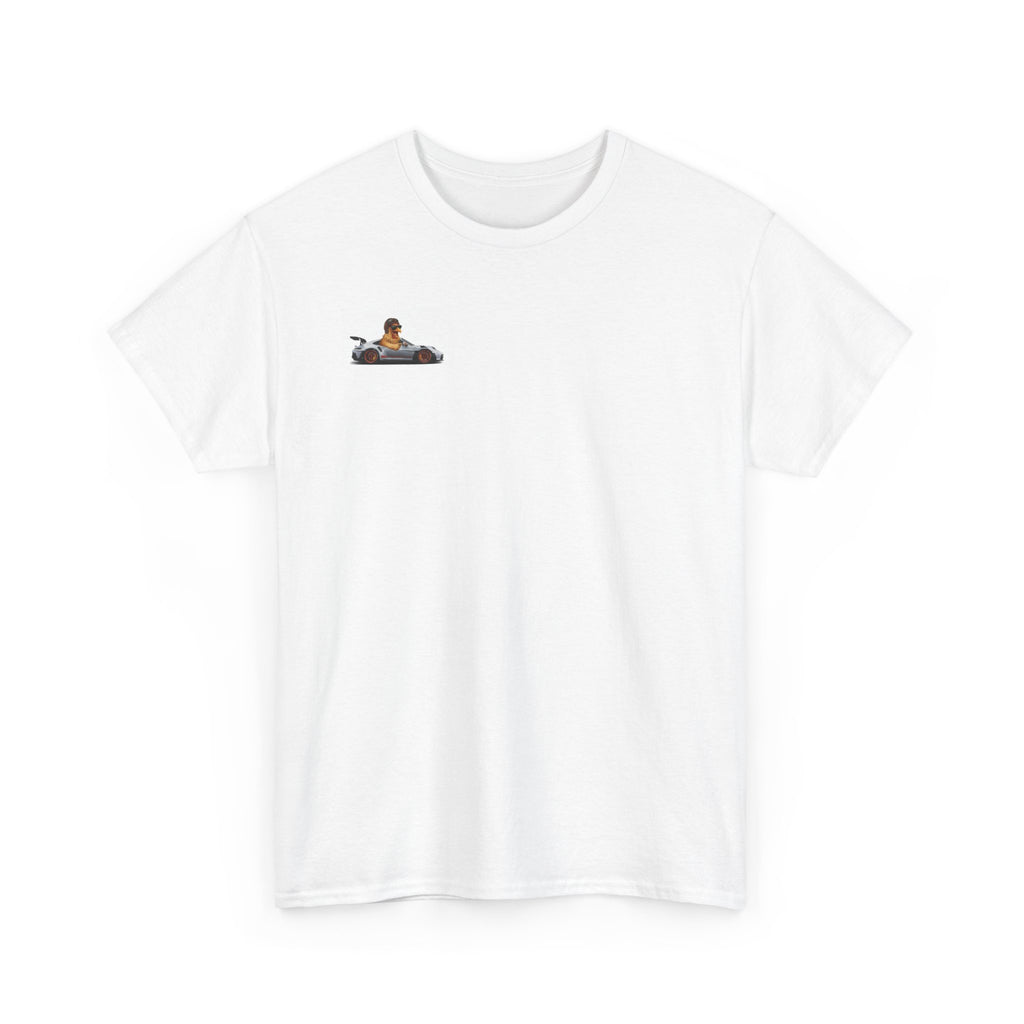 Racing-Inspired Unisex Heavy Cotton Tee - 911 GT3 RS Design