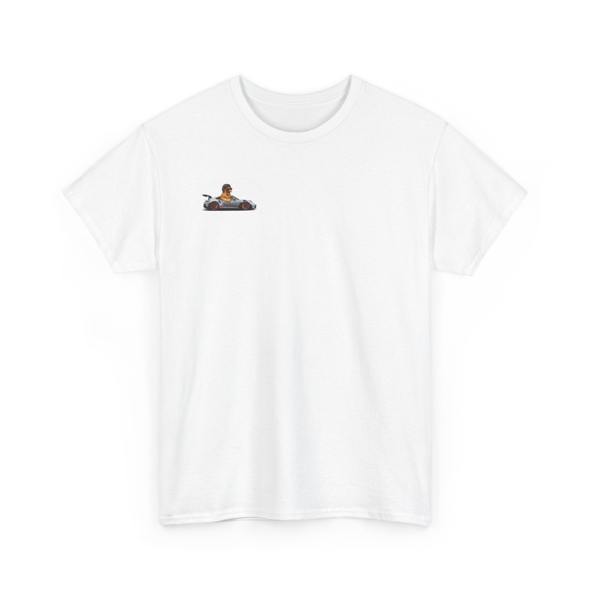 Racing-Inspired Unisex Heavy Cotton Tee - 911 GT3 RS Design