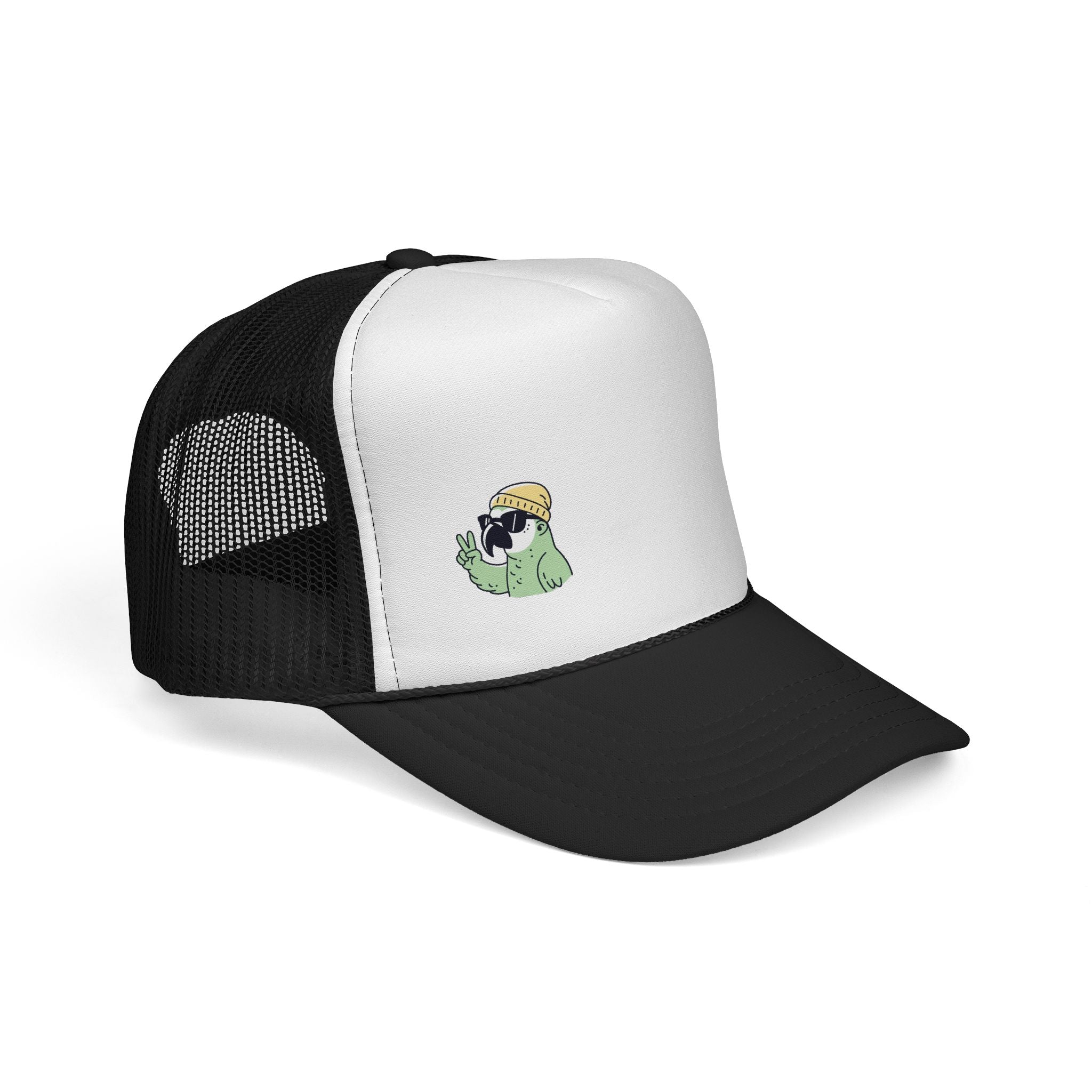 Fun Cartoon Trucker Cap, Unique Gift, Casual Headwear, Summer Accessory, Animal Lover Hat