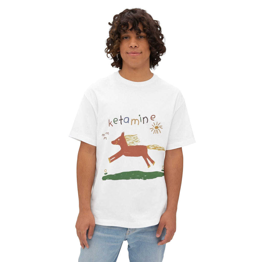 Keta - Unisex Oversized Boxy T-Shirt, Car Enthusiast Gift, Casual Wear, Motorsports Apparel, Animal [...]