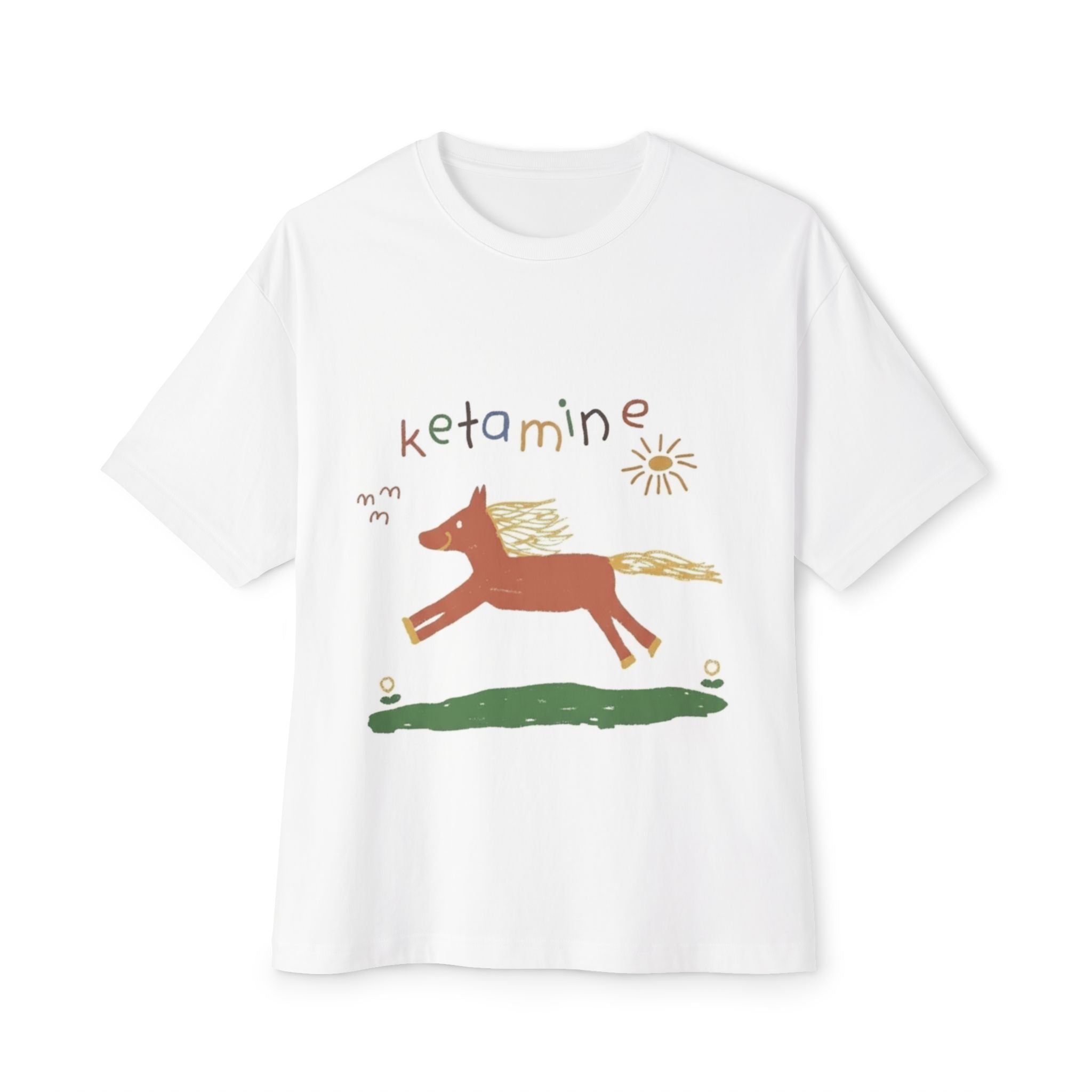 Keta - Unisex Oversized Boxy T-Shirt, Car Enthusiast Gift, Casual Wear, Motorsports Apparel, Animal [...]