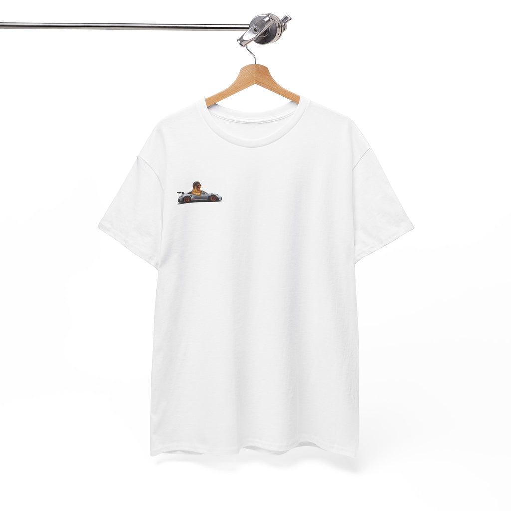 Racing-Inspired Unisex Heavy Cotton Tee - 911 GT3 RS Design